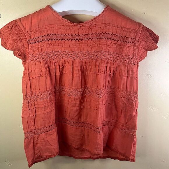 Sundance (3) Aria Eyelet BUNDLE Three Size Small Boho Women's Lace Blouse - Picture 7 of 16